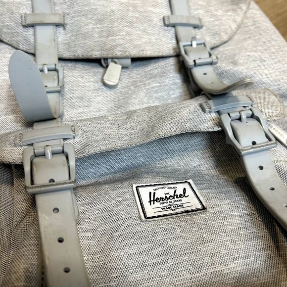 Herschel Supply Co. Brand Retreat Mid-Volume Backpack Light Grey main image 4